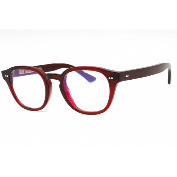 NEW CUTLER AND GROSS CGBB1380 004 UNISEX BURGUNDY EYEGLASSES